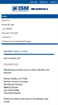 Mobile Screenshot of ism-ne.org